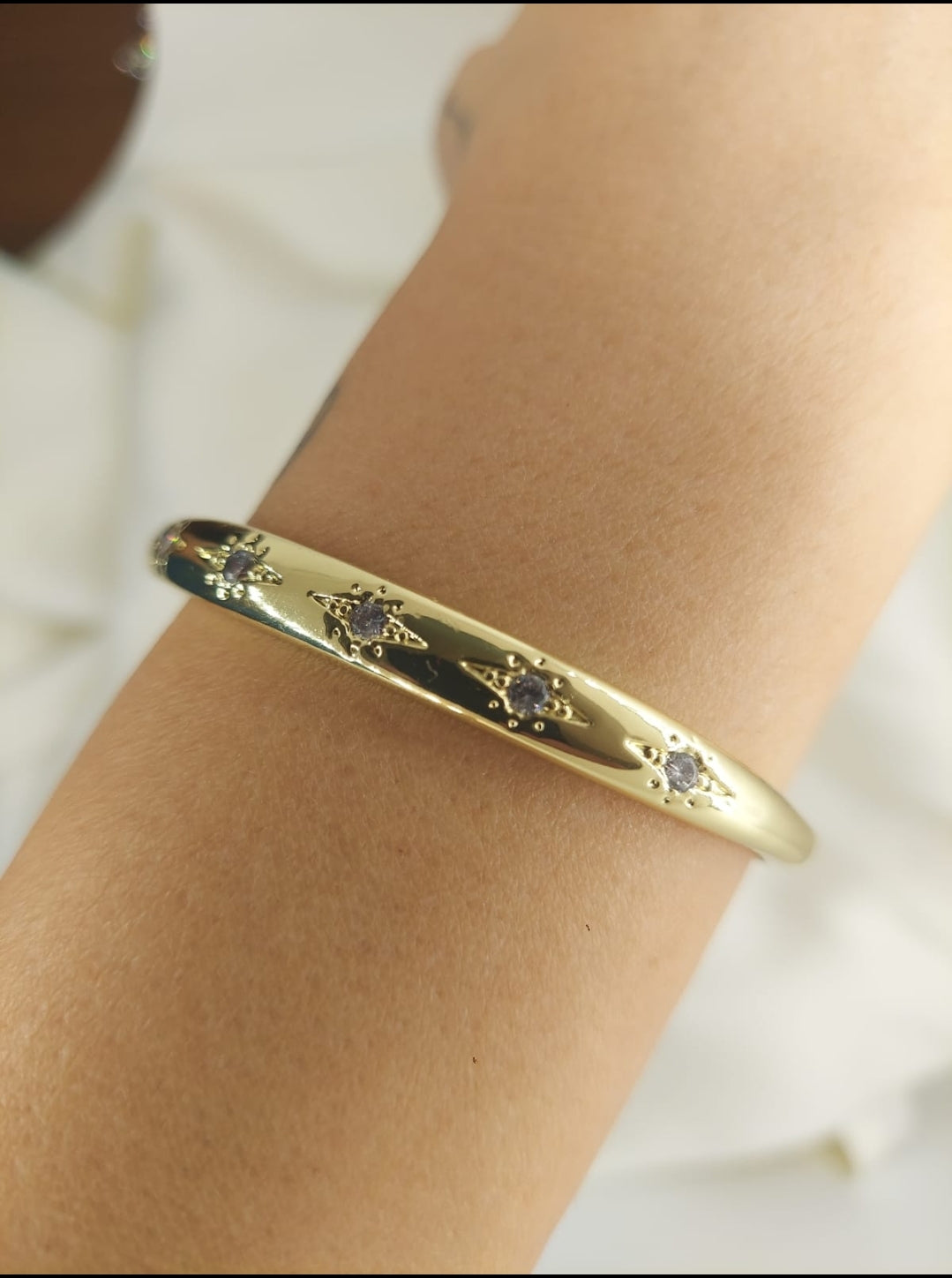 Yıldızlı İnce Bileklik